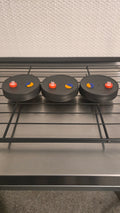 Premium Ball PP5 Regular-Mouth Modified Lids - Grey LC Assembly (3-Pack)